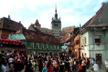 Sighisoara medieval festival Transylvania UNESCO