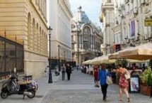 Bucharest Old city center Lipscani