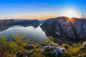 Danube Gorges Carpathians cycling hiking