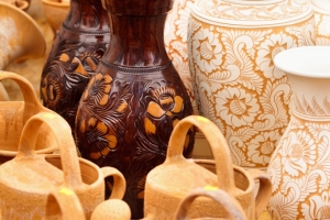 Horezu traditional ceramic Romania old handicrafts