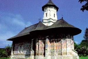 Moldovita painted Monastery UNESCO Moldova