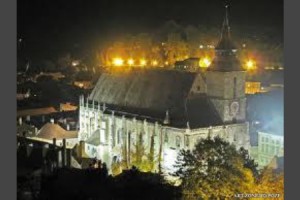 Sighisoara citadel night UNESCO Transylvania