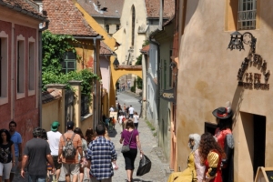 Sighisoara UNESCO medieval Transylvania tourists