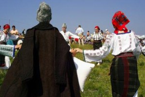Traditional dances Romania people