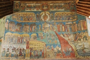 Voronet painting UNESCO Moldova